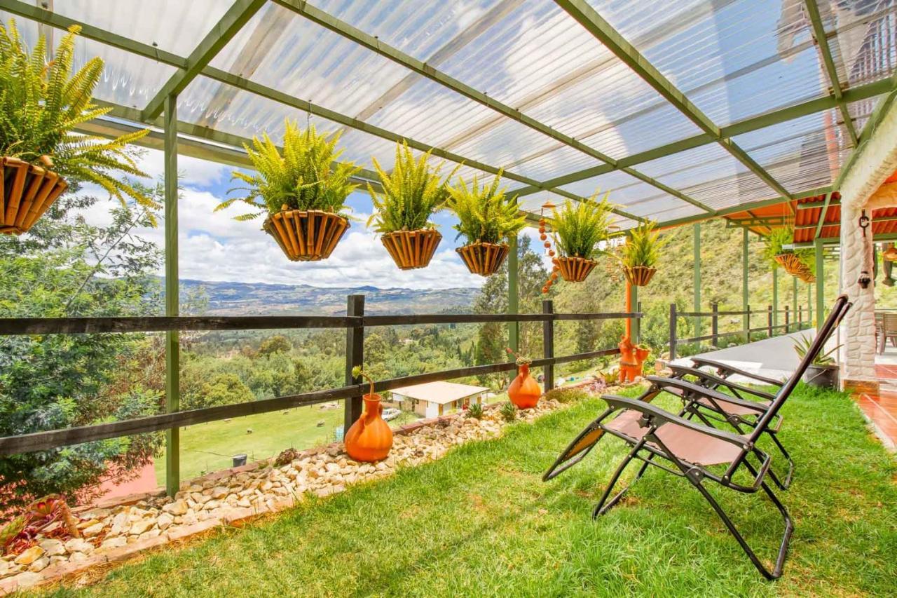Cabana Tipo Glamping Savieza Life Experience Nemocon 외부 사진