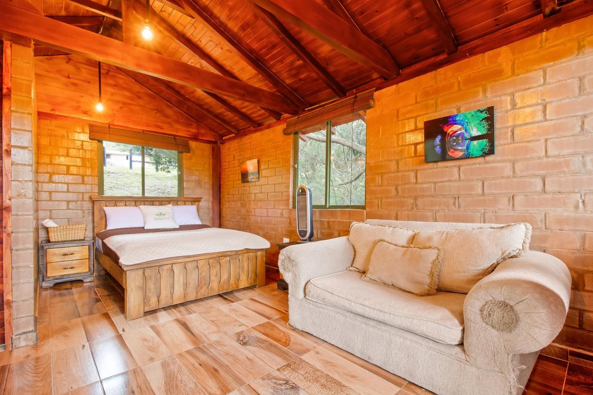 Cabana Tipo Glamping Savieza Life Experience Nemocon 외부 사진